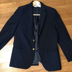 navy blue blazer